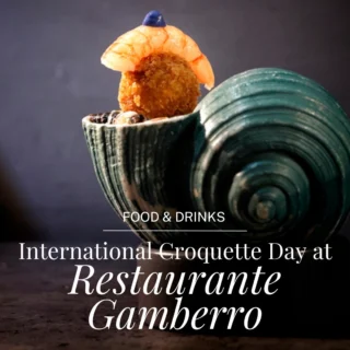 Puede que enero sea el mes en el que brindemos por el Día Internacional de la Croqueta en España, pero en el @restaurantegamberro de Zaragoza, cada día parece una celebración de este adorado y crujiente manjar español. Conocido por su estilo creativo y sus platos innovadores, Gamberro ofrece un giro a la tradición que hace que esta croqueta sea una delicia que no te puedes perder.

Una de las joyas del restaurante, la croqueta de gambas al ajillo tailandesa , es una obra maestra de fusión que ha conquistado los corazones de los amantes de la gastronomía y de los críticos por igual. No es solo una croqueta, es una revelación que combina la humilde tapa española con los sabores vibrantes y aromáticos de Tailandia.